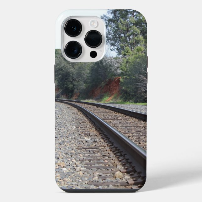 Funda Para iPhone Cubierta de teléfono de ferrocarril (Reverso )