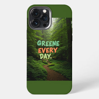Funda Para iPhone 13 Pro Max Cubierta de teléfono ecológica cada día"