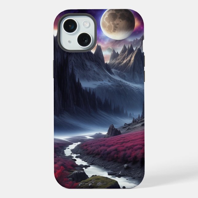 Funda Para iPhone Cubierta Mystic Fantasy World Phone (Reverso )