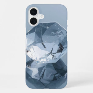 Funda Para iPhone 16 Plus Cubierta personalizada de gema con facetas - Añade
