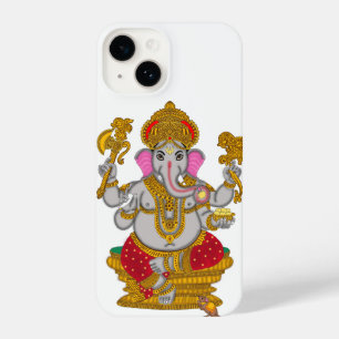 Funda Para iPhone 14 Cubierta telefónica de Lord Ganesha