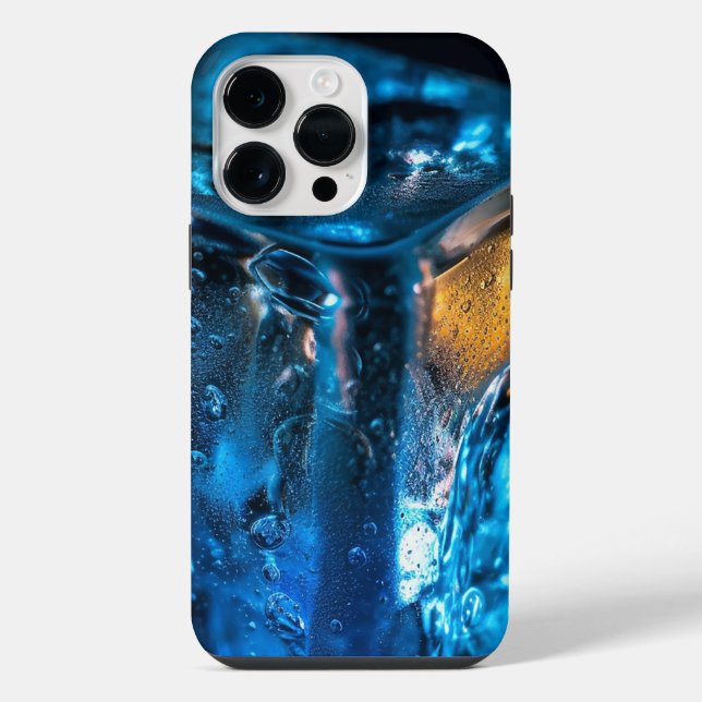 Funda Para iPhone Cubo De Hielo (Reverso )