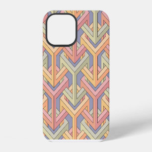 Funda Para iPhone 12 Cubos 3D, Patrón De Ilusión Óptica.
