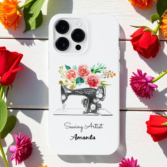 Funda Para iPhone Cuchillo de costura de costura sastre Seamstress (Subido por el creador)