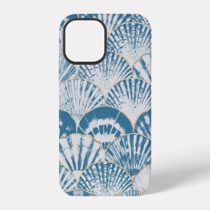 Funda Para iPhone 12 Cuello marino acuático ondas japonesas sin costura