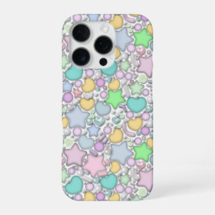 Funda Para iPhone 16 Pro Cuentas de vidrio, joyería