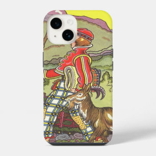 Funda Para iPhone 14 Cuento de Hadas Antiguo, Niño y el Viento del Nort