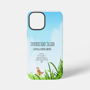 Funda Para iPhone 12 Mini Cuidado Profesional de Césped Verde y Jardinería