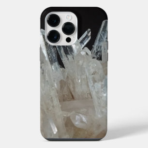 Funda Para iPhone 14 Pro Max Cúmulo de Cuarzo de Energía Cristalina