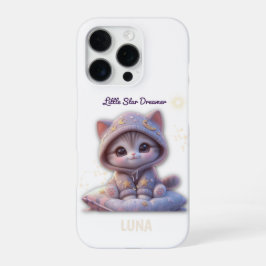 Funda Para iPhone 16 Pro Custom Cosmic Cat Phone Case – Personalized Space 
