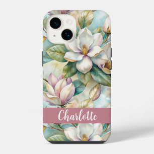 Funda Para iPhone 14 Custom Elegant Magnolias