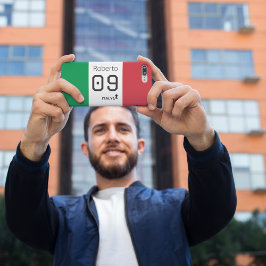 Custom Italy Soccer National Flag Colors Athlete