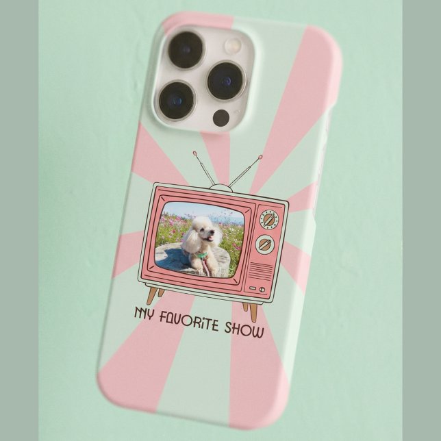 Funda Para iPhone Custom Photo Poodle - My Favorite Show iPhone Case (Subido por el creador)