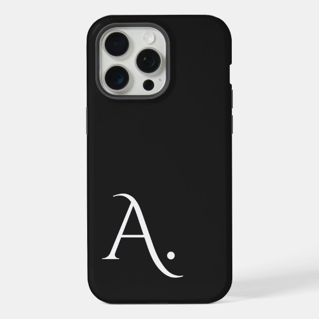 Funda Para iPhone Custom with Initial Name (Reverso )