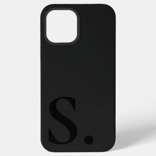 Funda Para iPhone 12 Pro Max Custom with Initial Name
