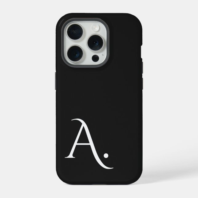 Funda Para iPhone Custom with Initial Name (Reverso )