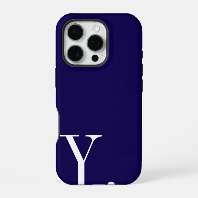 Funda Para iPhone Custom with Initial Name (Reverso )