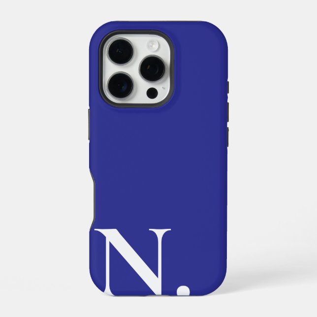 Funda Para iPhone Custom with Initial Name (Reverso )