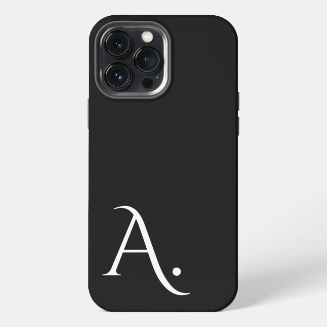 Funda Para iPhone Custom with Initial Name (Reverso )