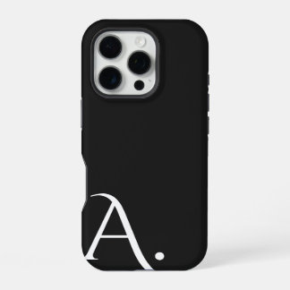 Funda Para iPhone 16 Pro Custom with Initial Name