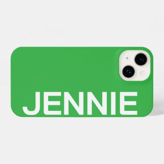 Funda Para iPhone 14 Customized Name Stylish Elegant Modern Minimal 