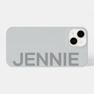 Funda Para iPhone 14 Customized Name Stylish Elegant Modern Minimal 