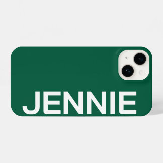 Funda Para iPhone 14 Customized Name Stylish Elegant Modern Minimal 