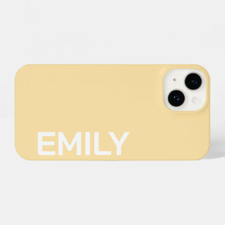 FUNDA PARA iPhone 14 CUSTOMIZED NAME STYLISH MODERN ELEGANT SIMPLE