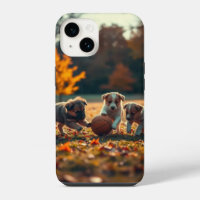 Cute cachorros Art para cubierta IPhone
