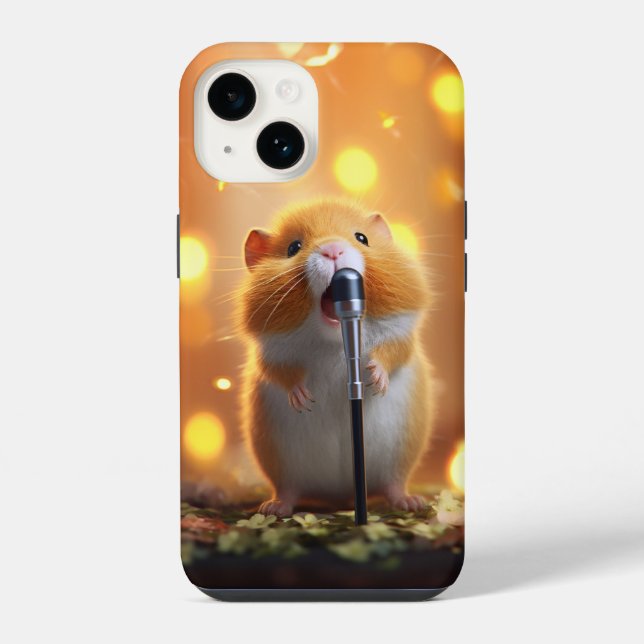 Funda Para iPhone Cute Diva Hamster (Reverso )