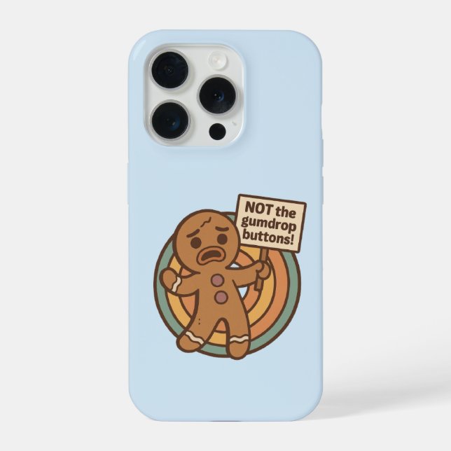 Funda Para iPhone Cute Gingy Gingerbread Phone Case Christmas Gift (Reverso )