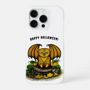 Funda Para iPhone 16 Pro Cute Halloween Bat