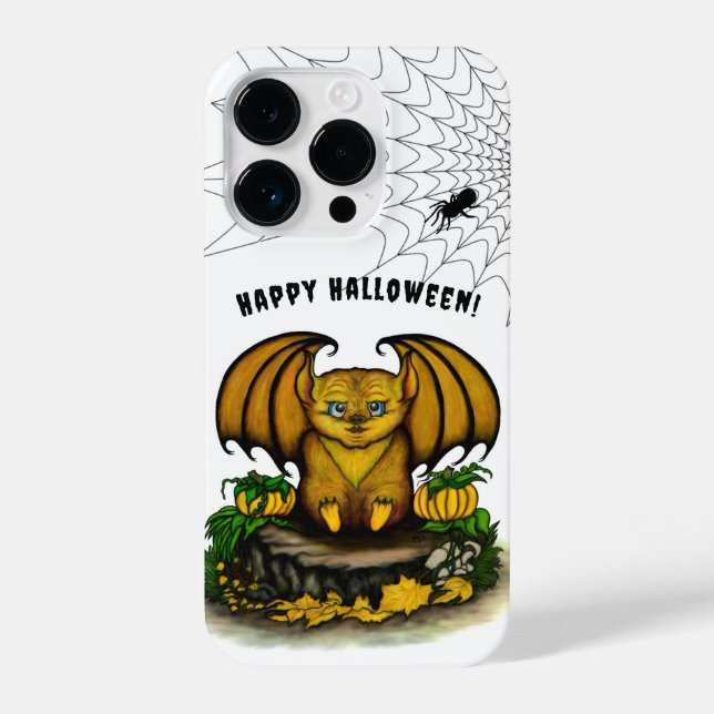 Funda Para iPhone Cute Halloween Bat (Reverso )
