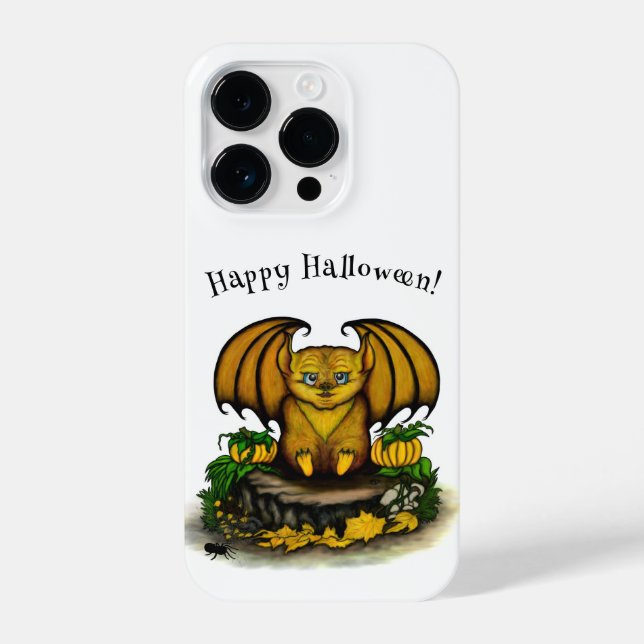Funda Para iPhone Cute Halloween Bat (Reverso )