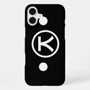Funda Para iPhone 16 Plus Cute Kuma Bear Kaomoji Emoticono Japonés Arte de T