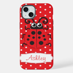 Cute ladybug chicas nombre rojo