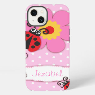 Cute ladybug chicas nombre rosa