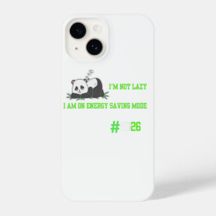 Funda Para iPhone 14 "Cute perezoso diseño de moda en panda de confort"