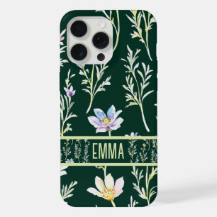 Cute Personalized acuarela flor silvestre