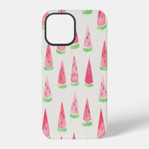 Funda Para iPhone 12 Cute sandía: acuarela sin costura.