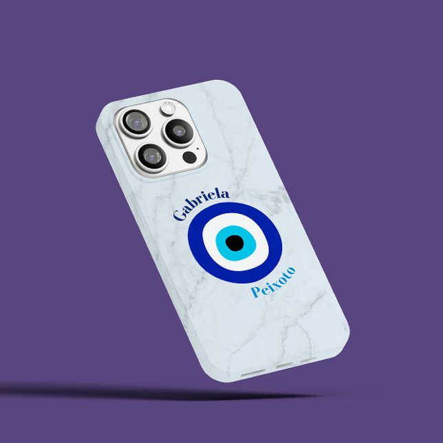 Funda Para iPhone Cuto Blue Tones griego Ojo Femenino Nombre persona (Subido por el creador)