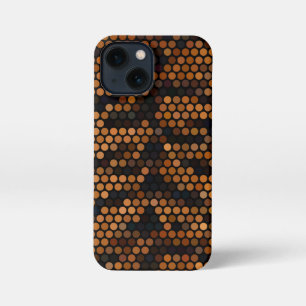 Funda Para iPhone 13 Mini Cuto de patrón de color del tigre