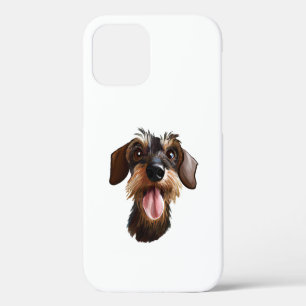 Funda Para iPhone 12 Pro Dachshund de pelo duro