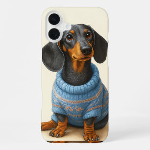 Funda Para iPhone 16 Plus Dachshund elegante