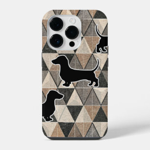 Funda Para iPhone 14 Pro Dachshund Walking