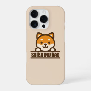 Funda Para iPhone 16 Pro DAD DE SHIBA INU - Diseño de padre orgulloso de Sh
