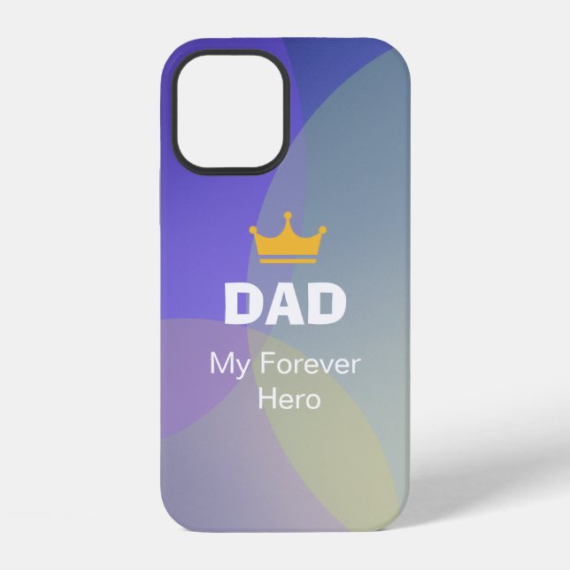 Funda Para iPhone DAD holográfico personalizado (Reverso )