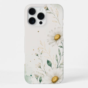 Funda Para iPhone 16 Pro Max Daisy Floral