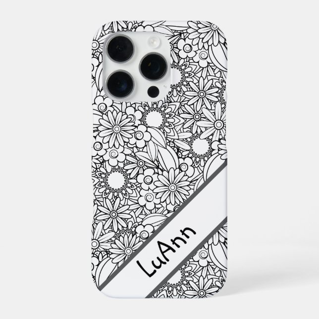 Funda Para iPhone Daisy May Artística (Reverso)