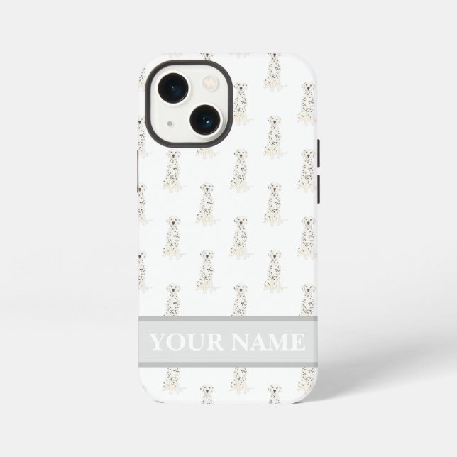 Funda Para iPhone Dálmata personalizado (Reverso )